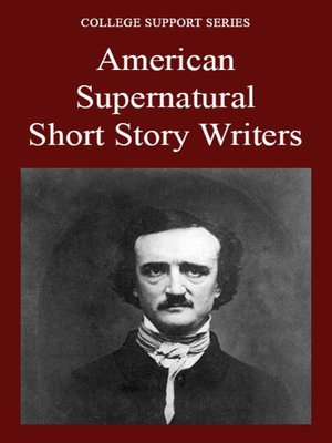 cover image of American Supernatural Short Story Writers